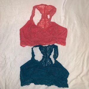 Lace Racerback nursing bralette set